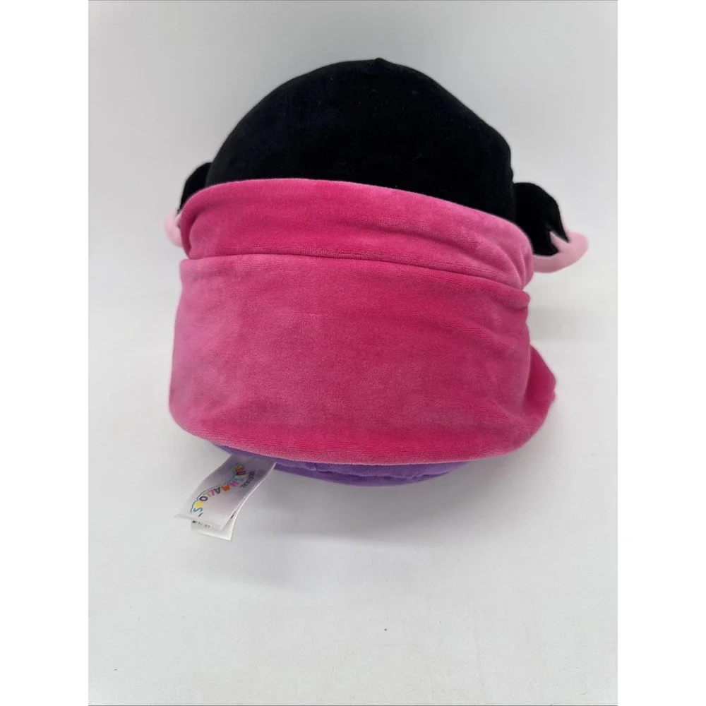 Squishmallows Felisha Vampire Plush Doll Pink Purple Black, 9